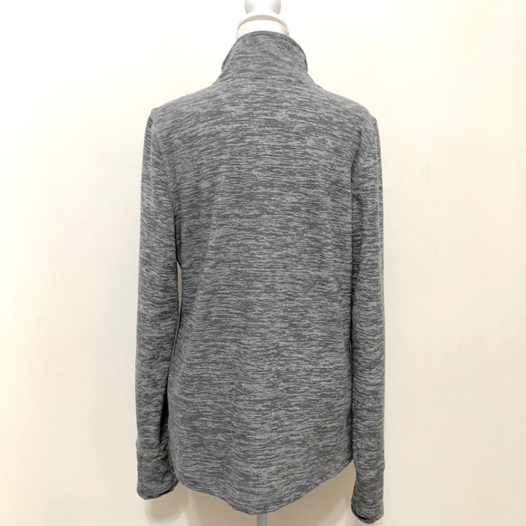 TEK GEAR Gray Pull Over Fleece Jacket - Picture 5 of 6